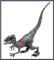 Pack Raptor from Jurassic Park III - Electronic RE-AK A-TAK manufactured by Hasbro [Loose]