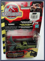 Pick-up Truck with Capture Rod from Jurassic Park III - Die-Cast manufactured by Hasbro [Front]
