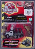 Transport with Capture Cage from Jurassic Park III - Die-Cast manufactured by Hasbro [Front]