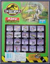 Ajay (Big Game Stalker) from Jurassic Park - Lost World - Humans - Series 2 manufactured by Kenner [Back]