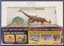Dinosaur Assortment from Jurassic Park - Lost World - MicroVerse manufactured by Kenner [Back]