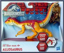 Allosaurus (Chomping Attack) from Jurassic World - Classic manufactured by Hasbro [Front]