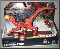 Carnoraptor from Jurassic World - Hybrid manufactured by Hasbro [Front]
