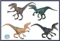 Velociraptors (Charlie, Echo, Blue, Delta) Action Figure