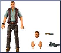 Owen Grady from Jurassic World - Hammond Collection - Humans manufactured by Mattel [Loose]
