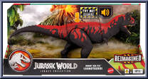 Roarin' Real Feel Carnotaurus from Jurassic World - Legacy Collection - Reimagined manufactured by Mattel [Front]