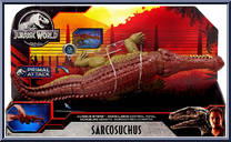Sarcosuchus from Jurassic World - Primal Attack - Massive Biters manufactured by Mattel [Front]