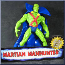 Martian Manhunter from Justice League America (JLA) - Basic Series manufactured by Kenner [Loose]
