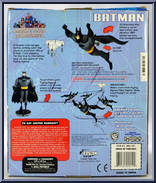 Flying Batman from Justice League - Flying Figures manufactured by Fusion Toys [Back]