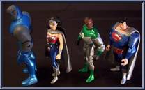 Rise of Apokolips (Superman, Green Lantern, Darkseid, Wonder Woman) from Justice League - Multi-Packs manufactured by Mattel [Loose]