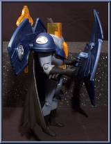 Batman (Blue Armor) from Justice League - Mission Vision manufactured by Mattel [Loose]