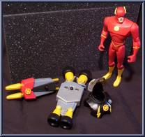 The Flash from Justice League - Morph-Gear manufactured by Mattel [Loose]