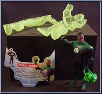 Green Lantern from Justice League - Attack Armor manufactured by Mattel [Loose]