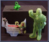 Green Lantern from Justice League - Attack Armor manufactured by Mattel [Loose]