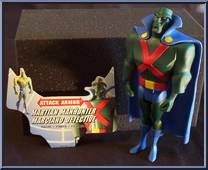 Martian Manhunter from Justice League - Attack Armor manufactured by Mattel [Loose]
