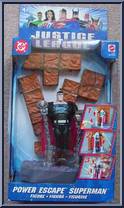 Superman (Power Escape) from Justice League - Deluxe Figures manufactured by Mattel [Front]