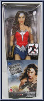 Wonder Woman (Metallic Armor) from Justice League (Movie) - True Moves manufactured by Mattel [Front]