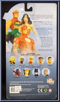 Green Lantern from Justice League of America - Series 3 manufactured by DC Direct [Back]