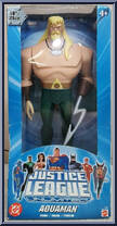 Aquaman from Justice League Unlimited - 10" Scale - Blue Box manufactured by Mattel [Front]