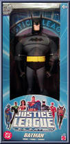 Batman from Justice League Unlimited - 10" Scale - Blue Box manufactured by Mattel [Front]