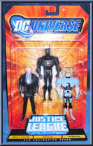Warhawk / Batman / Bruce Wayne from Justice League Unlimited - 3-Packs - DC Universe manufactured by Mattel [Front]
