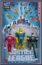 Flash / Dr. Fate / Green Arrow from Justice League Unlimited - 3-Packs manufactured by Mattel [Front]
