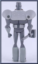 Steel from Justice League Unlimited - DC Super Heroes - Orange Cards manufactured by Mattel [Loose]