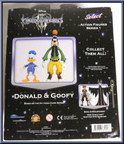 Donald / Goofy from Kingdom Hearts - Series 3 manufactured by Diamond Select [Back]
