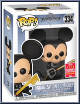 Organization 13 Mickey (Hood Down) from Kingdom Hearts - Pop! Vinyl Figures manufactured by Funko [Front]