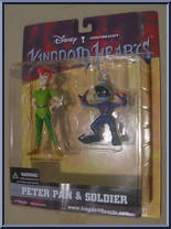 Peter Pan with Soldier from Kingdom Hearts - Series 2 manufactured by Squaresoft [Front]