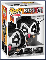 The Demon (Rock and Roll All Night) from KISS - Pop! Vinyl Figures manufactured by Funko [Front]