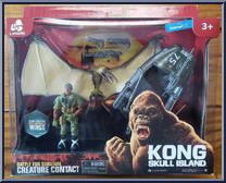 Creature Contact (Boat / Flying Creature) from Kong - Skull Island - Playsets manufactured by Lanard Toys [Front]