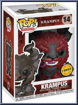 Krampus (Red) (Chase) from Krampus - Pop! Vinyl Figures manufactured by Funko [Front]