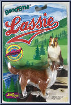 Lassie (Standing) from Lassie - Bend-Ems manufactured by Just Toys [Front]