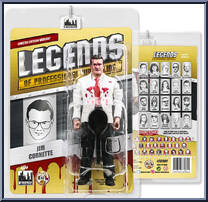 Jim Cornette (Bloody White Jacket) from Legends of Professional Wrestling - Yellow Cards manufactured by Figures Toy Company [Front]