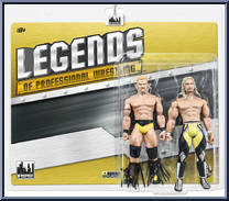 Jerry Lynn / Shane Douglas from Legends of Professional Wrestling - Yellow Cards manufactured by Figures Toy Company [Front]