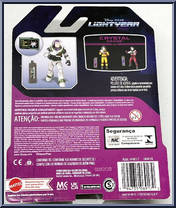 Buzz Lightyear (Space Ranger Alpha) (Crystal Grade) from Lightyear - Basic Series manufactured by Mattel [Back]