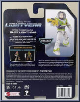 Buzz Lightyear (Space Ranger Alpha) (Glow in the Dark) from Lightyear - Basic Series manufactured by Mattel [Back]