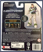 Buzz Lightyear (Space Ranger Alpha) (Laser DX) from Lightyear - Basic Series manufactured by Mattel [Back]