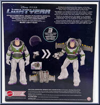 Buzz Lightyear (Space Ranger Gear) from Lightyear - Basic Series manufactured by Mattel [Back]