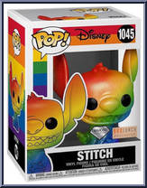 Stitch (Smiling) (Metallic Rainbow) from Lilo & Stitch - Pop! Vinyl Figures manufactured by Funko [Front]