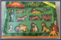 Deluxe Collectible Figure Set from Lion King - Collectible Figures manufactured by Mattel [Front]
