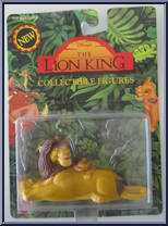 Mufasa (Sitting) / Baby Simba from Lion King - Collectible Figures manufactured by Mattel [Front]