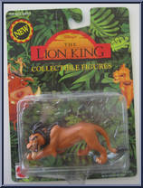 Scar from Lion King - Collectible Figures manufactured by Mattel [Front]