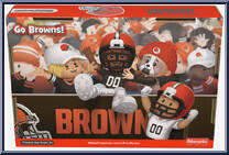 Cleveland Browns from Little People Collector - NFL manufactured by Fisher-Price [Back]