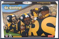 Pittsburgh Steelers (Alternate Jersey) from Little People Collector - NFL manufactured by Fisher-Price [Back]