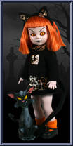Jinx from Living Dead Dolls - Series  6 manufactured by Mezco [Loose]