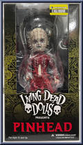 Pinhead (Red) from Living Dead Dolls - Hellraiser manufactured by Mezco [Front]
