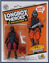 Hellfire Trooper from Longbox Heroes - Basic Series manufactured by Fresh Monkey Fiction [Front]