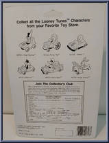 Foghorn Leghorn from Looney Tunes - Blue Cards manufactured by ERTL [Back]